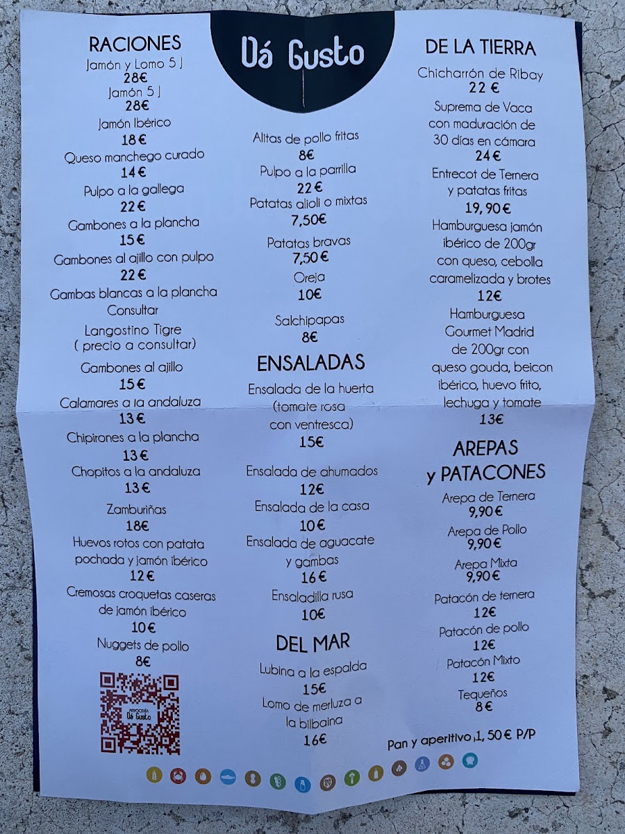 Menu Arrocería Da Gusto-1