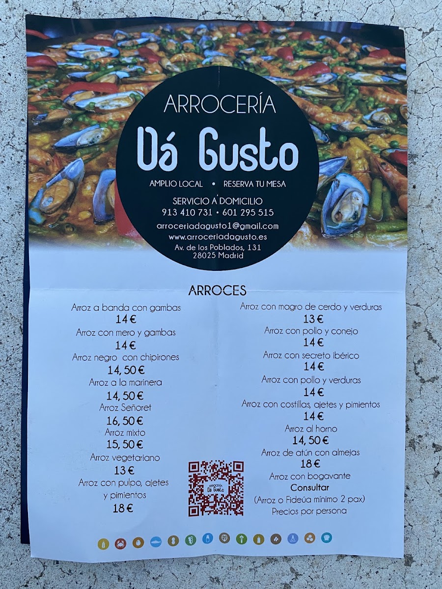 Menu Arrocería Da Gusto-2