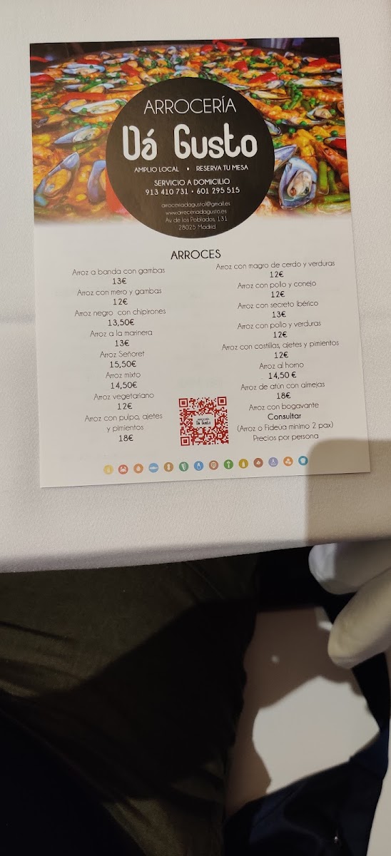 Menu Arrocería Da Gusto-7