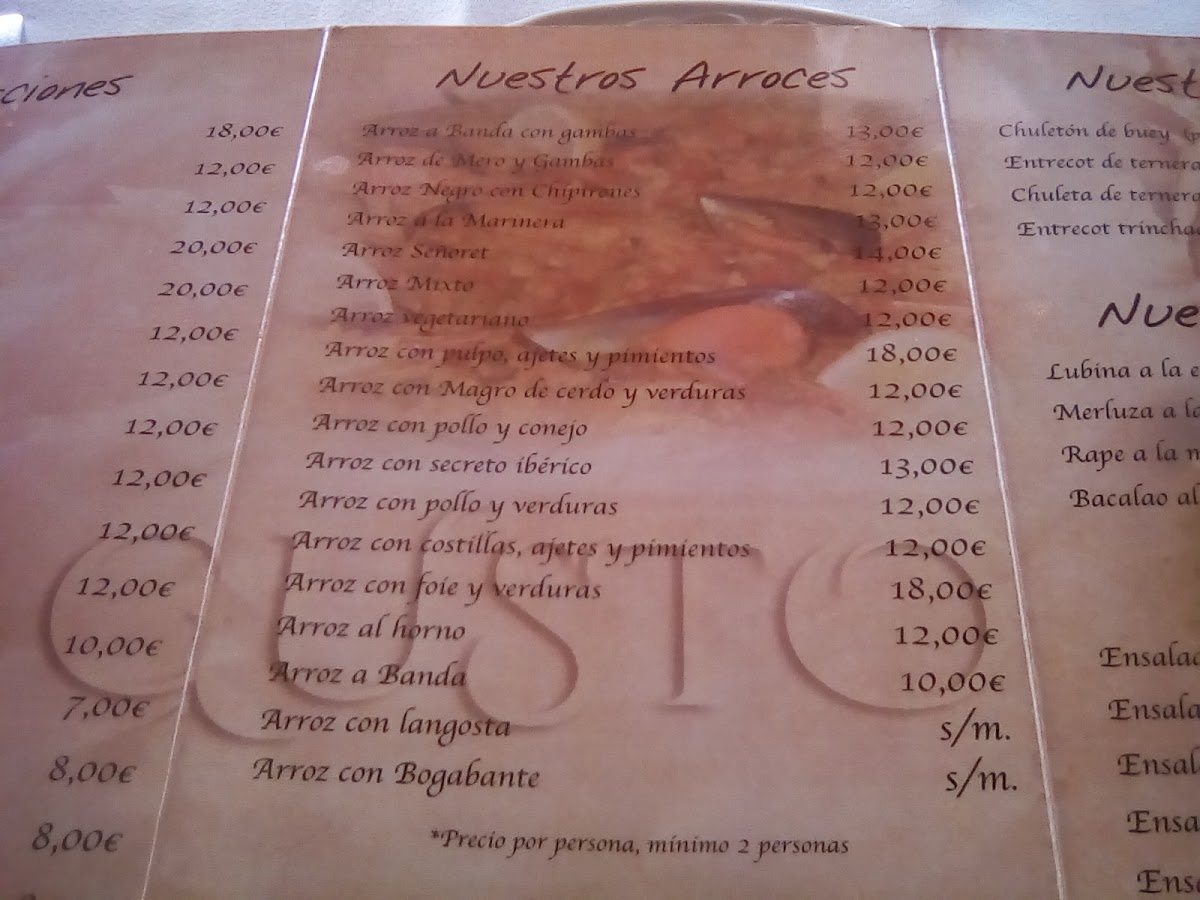 Menu Arrocería Da Gusto-9